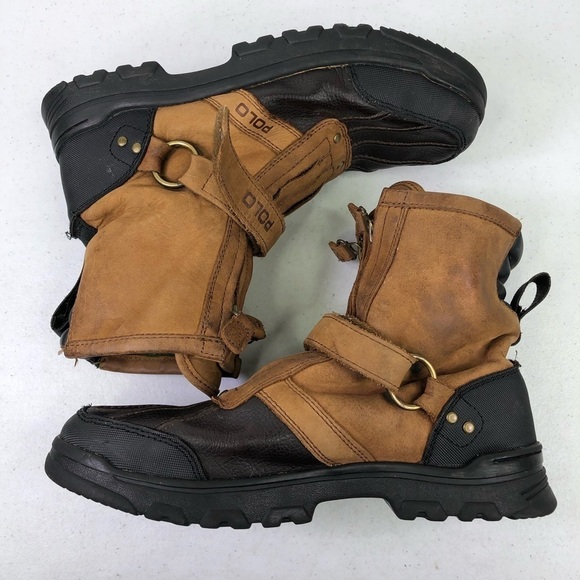 Polo Boys Conquest HI Zip Strap Boots - Picture 8 of 11